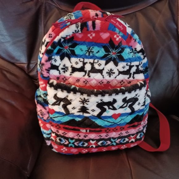 Vera Bradley Handbags - Vera Bradley Mini Backpack Purse Nordic Stripe